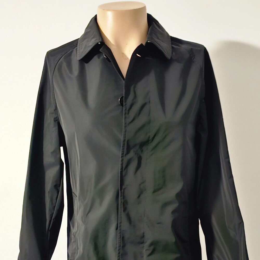 NEW Mens Burberry London Hampstead Trench Coat Sisal Black - BNWT - UK46 / 36US